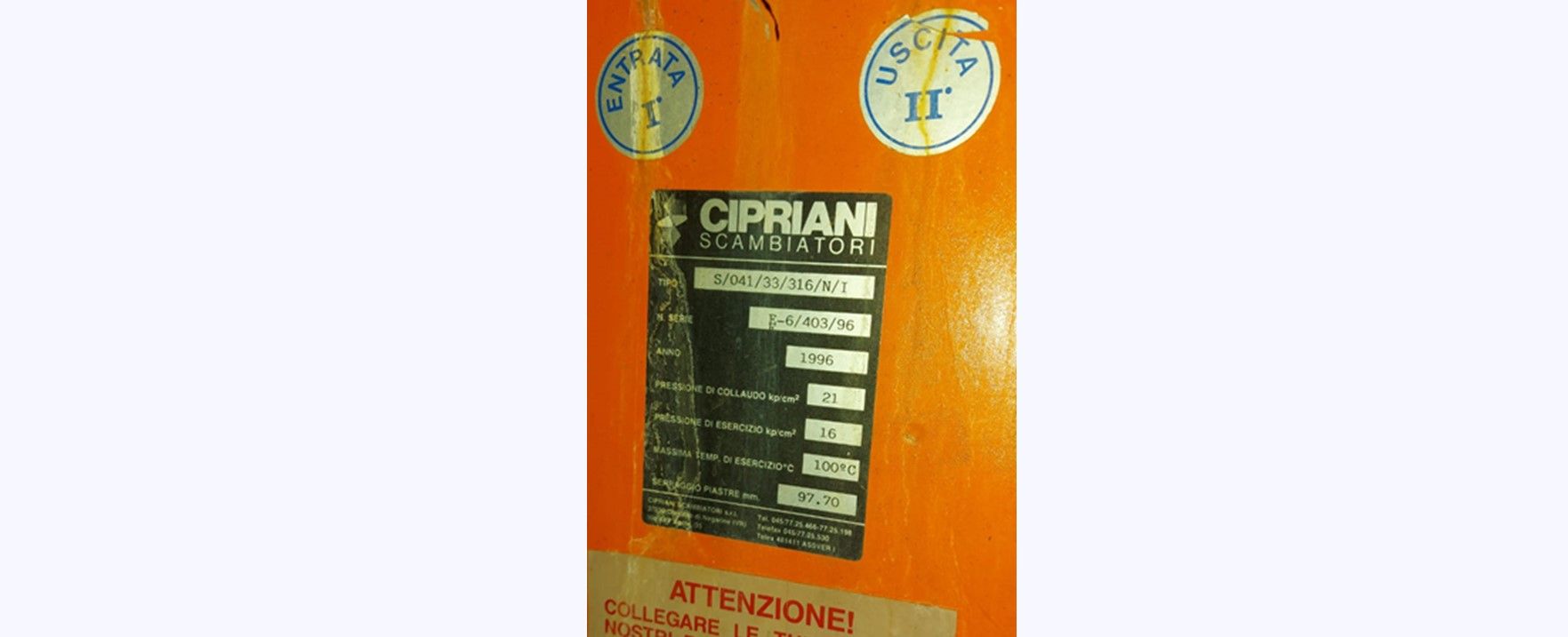 Intercambiador Cipriani
