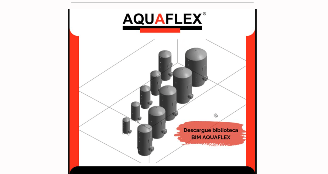 Nueva biblioteca BIM de AQUAFLEX