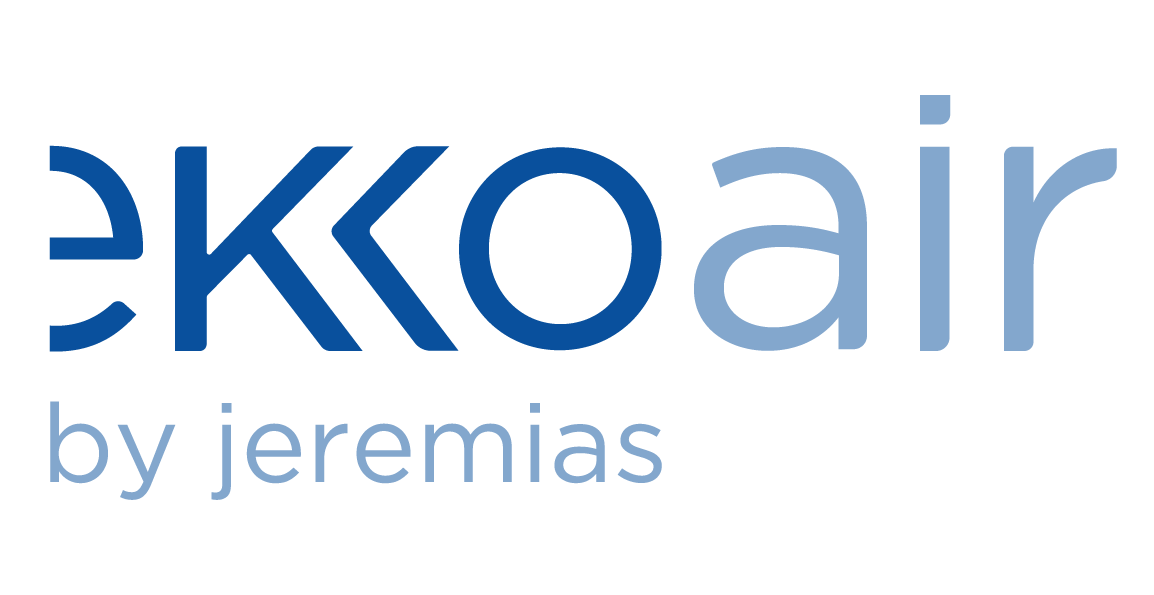 Ekkoair logo azul